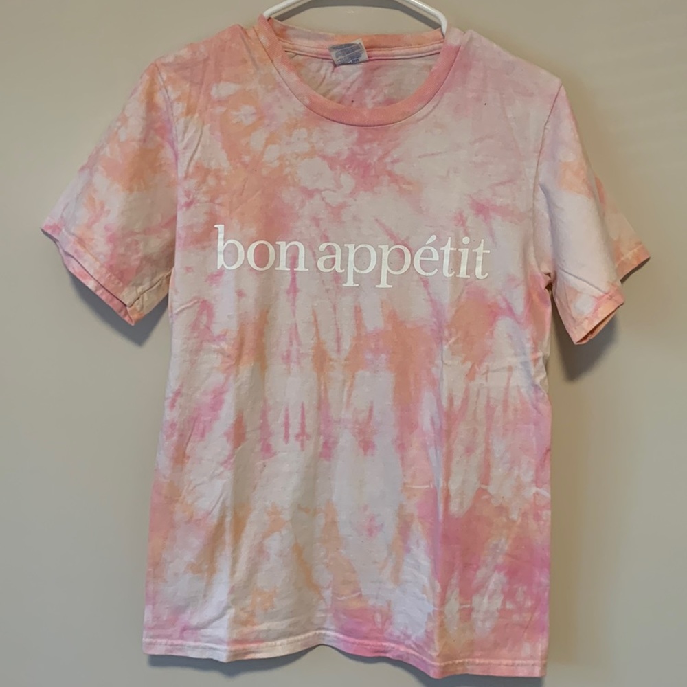 Bon Appétit Test Kitchen Tie Dye Logo T-Shirt Size S